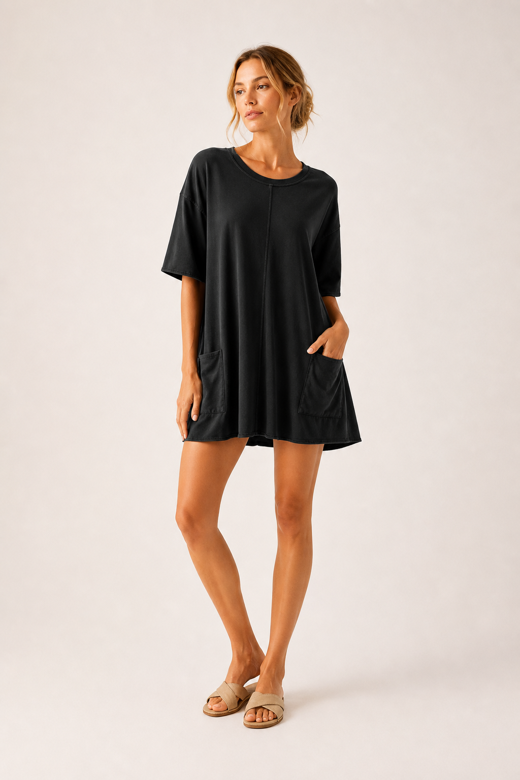 Combinaison manches courtes femme - Hanneli