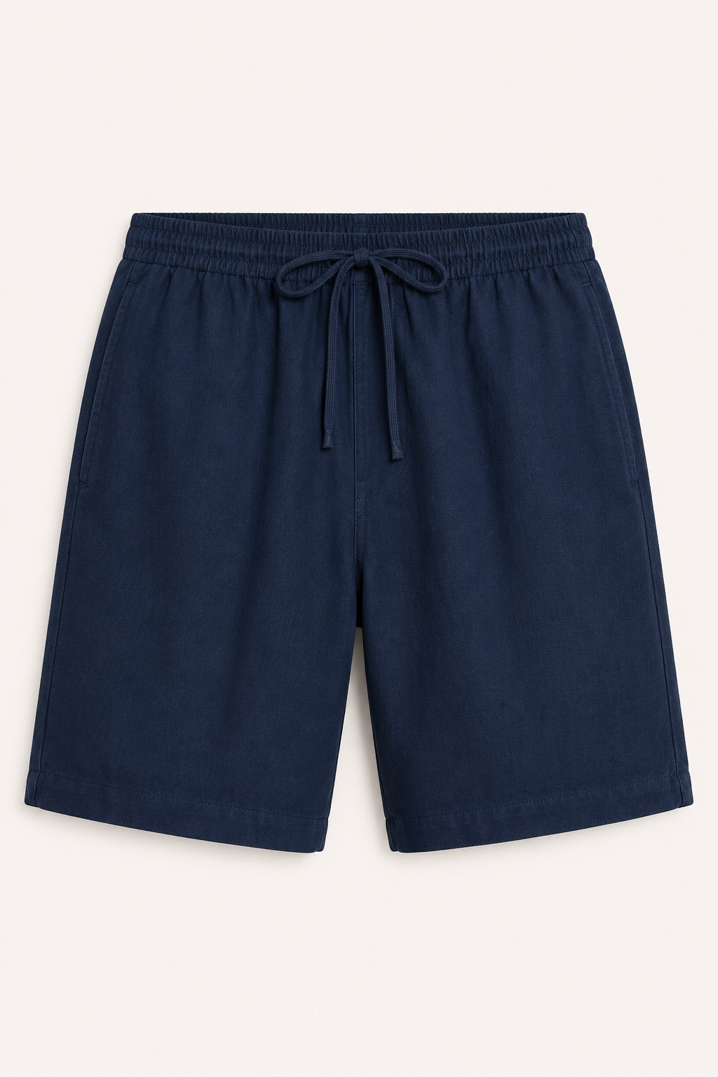 Bermuda homme en lin, taille élastiquée - Levin