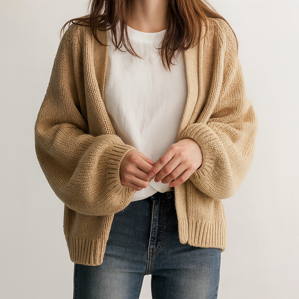 Cardigan en maille épaisse pour femmes - Robyn