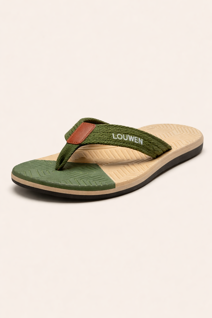 Sandales à semelle texturée en tissu pour hommes - Peter
