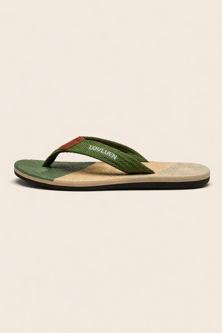 Sandales à semelle texturée en tissu pour hommes - Peter