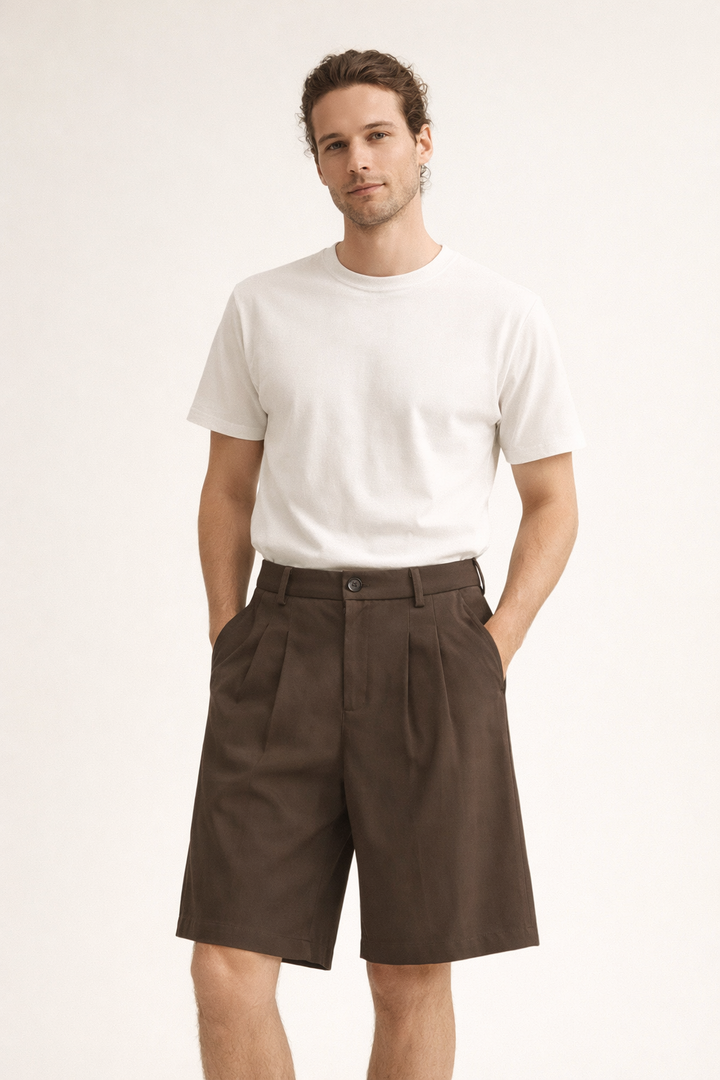 Pantalon de tailleur de coupe décontractée pour hommes - Trevio