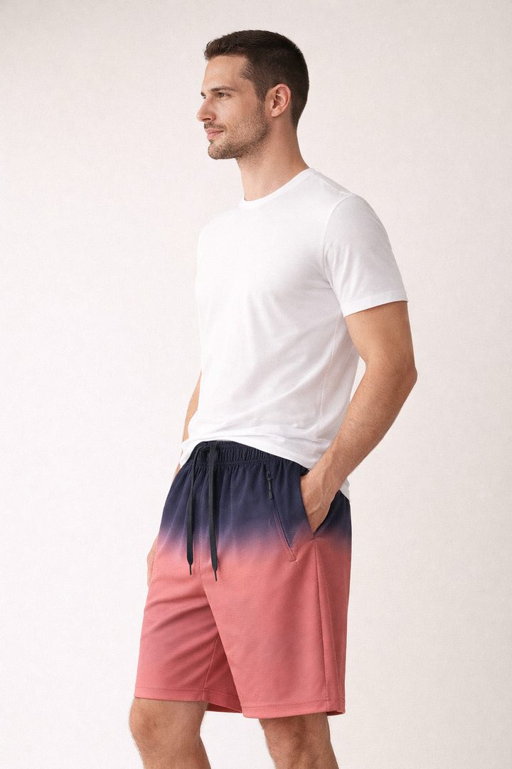 Short de plage léger en tissu pour hommes - Horizon