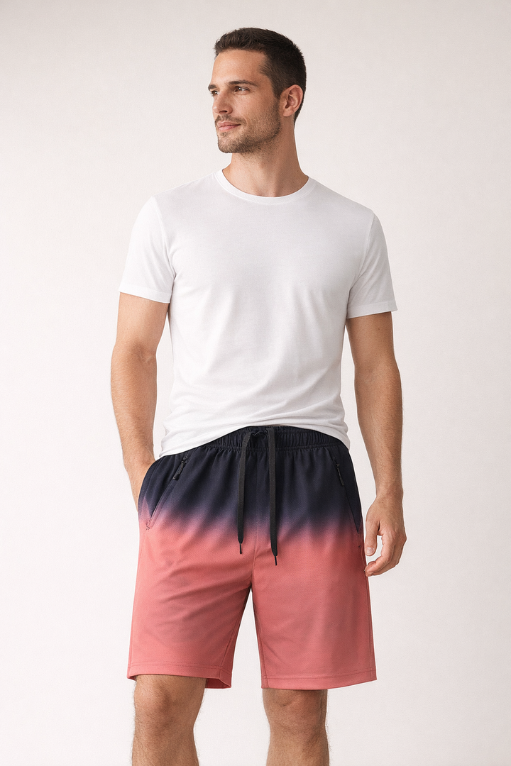 Short de plage léger en tissu pour hommes - Horizon