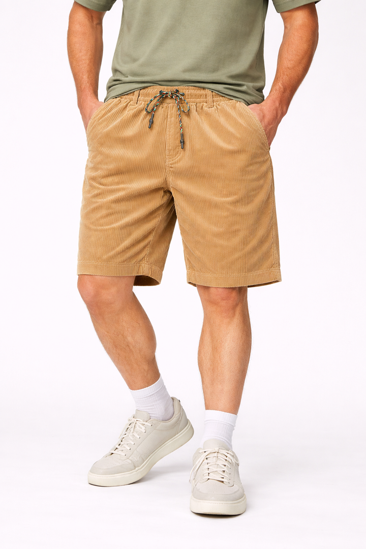 Short à cordon en velours côtelé pour hommes - Dalton