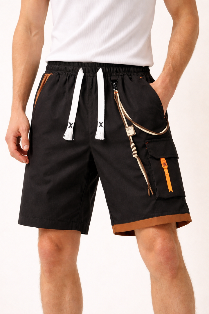 Short de sport pour hommes avec poche cargo latérale - Menphis