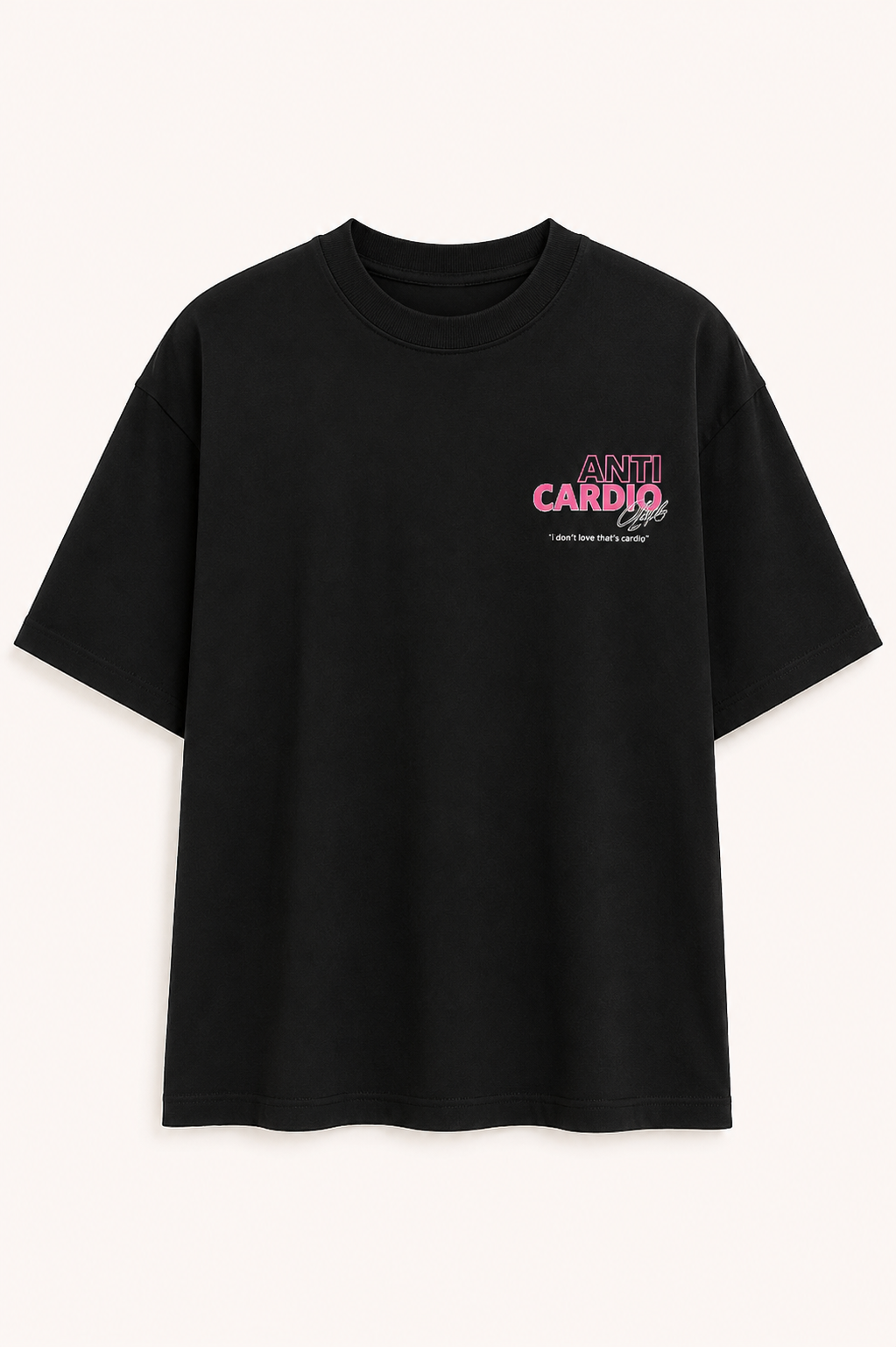 T-shirt de sport oversize à imprimé graphique - Jannik
