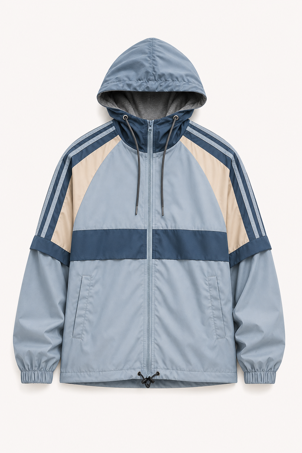 Veste de sport à capuche coupe-vent pour homme - Adriano
