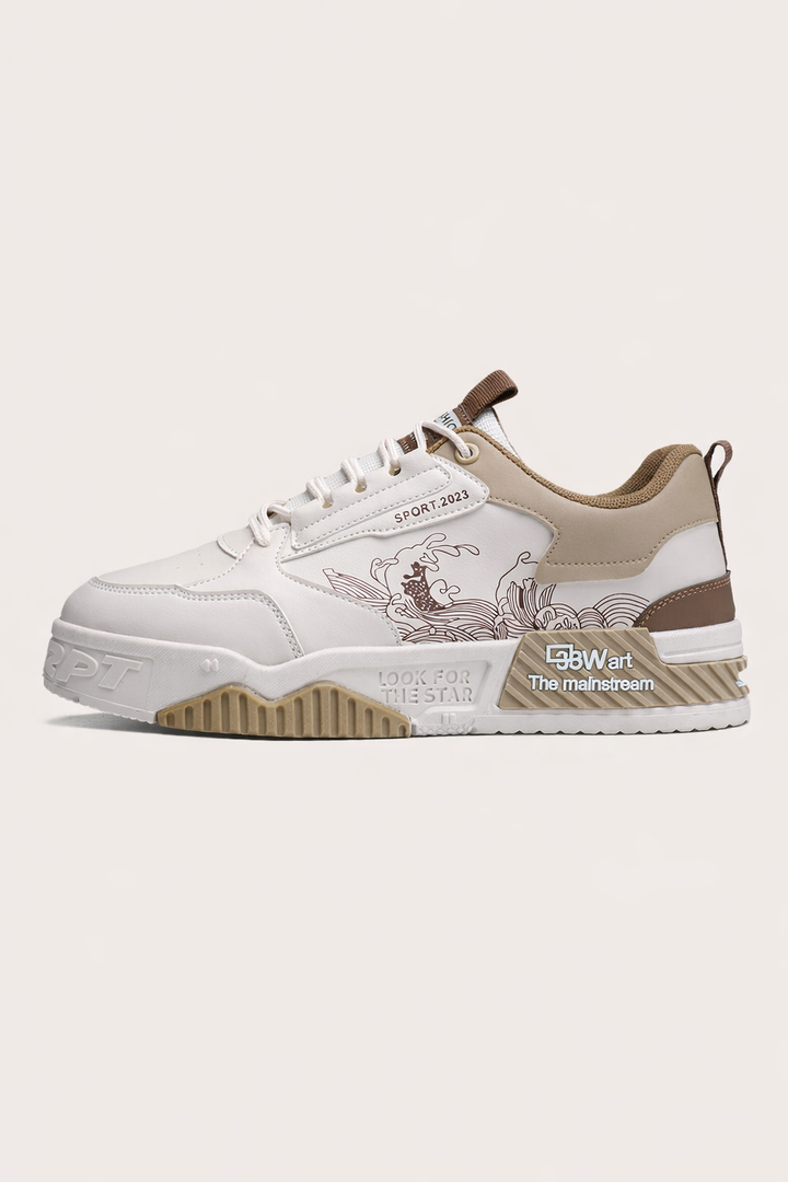 Baskets homme décontractées design graphique urbain - Graden
