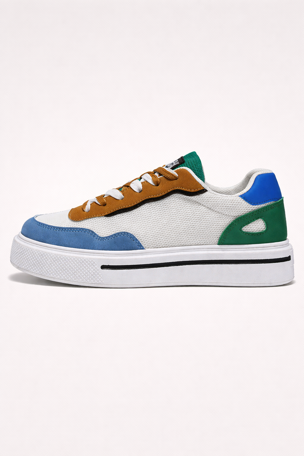 Baskets casual pour hommes, design urbain multicolore - Tavrik