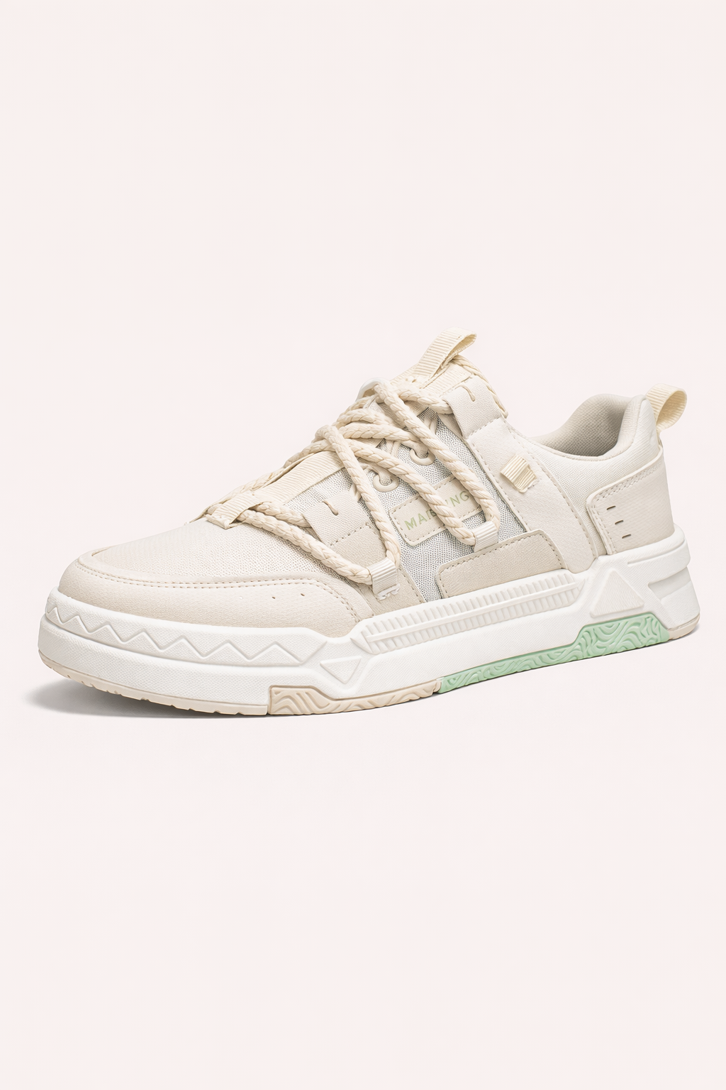 Baskets pour hommes au design sportif et aux finitions combinées - Larek