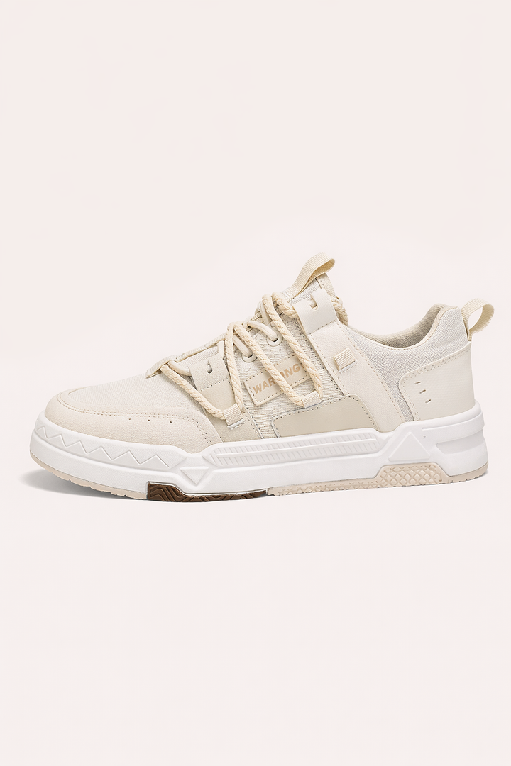 Baskets pour hommes au design sportif et aux finitions combinées - Larek