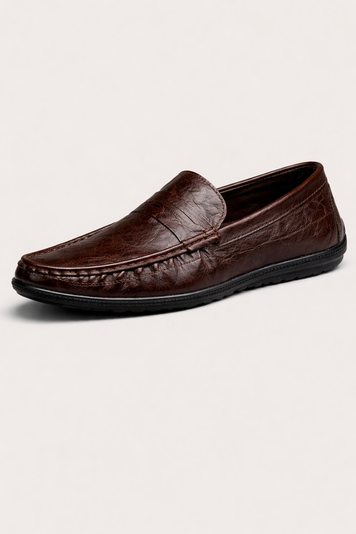 Mocassins décontractés pour hommes finition lisse style classique - Marco