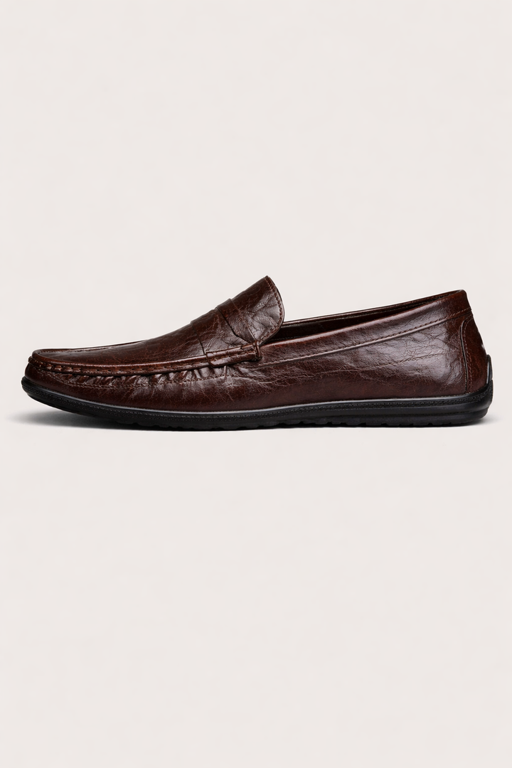 Mocassins décontractés pour hommes finition lisse style classique - Marco
