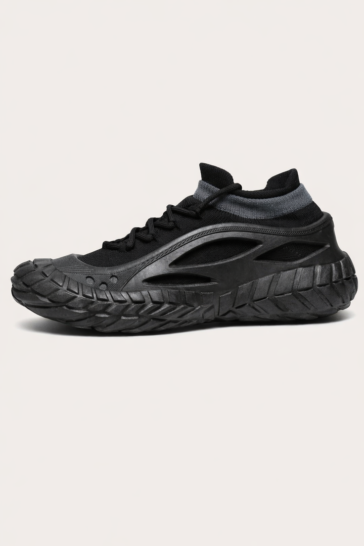 Chaussures de sport pour hommes en tissu extensible avec semelle ergonomique et épaisse - Virexon