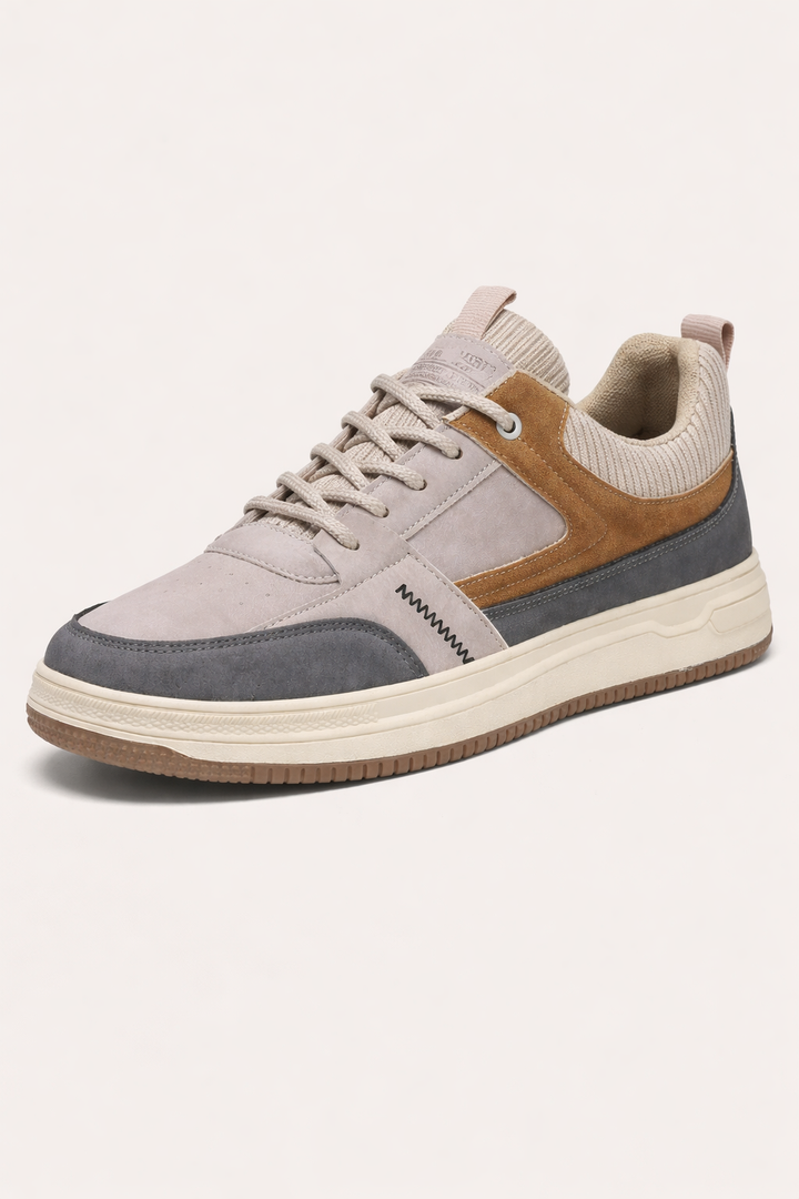 Baskets casual pour hommes, design urbain multicolore - Renzo