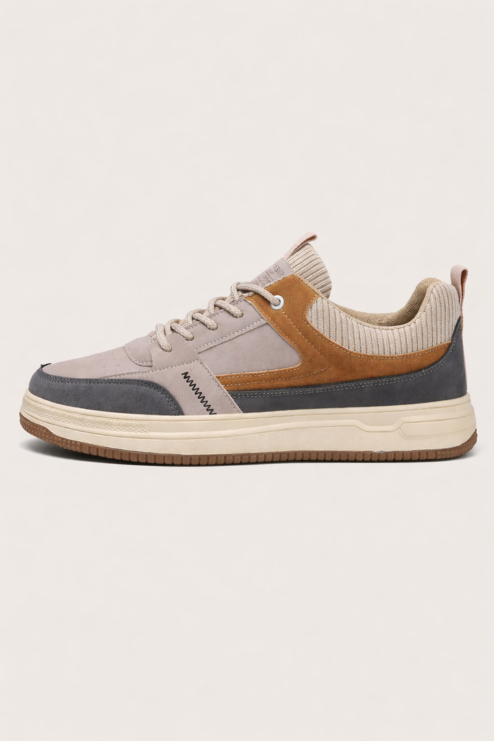 Baskets casual pour hommes, design urbain multicolore - Renzo