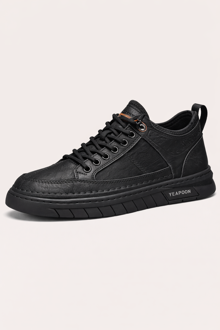 Baskets décontractées à effet de cuir pour hommes - Dante