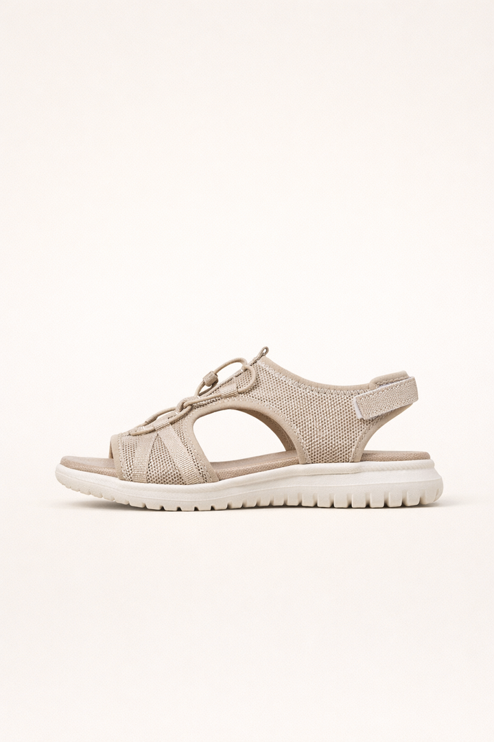 Sandales orthopédiques avec double bride réglable et semelle ergonomique - Sarel