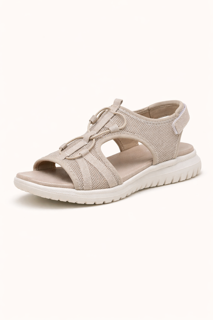 Sandales orthopédiques avec double bride réglable et semelle ergonomique - Sarel