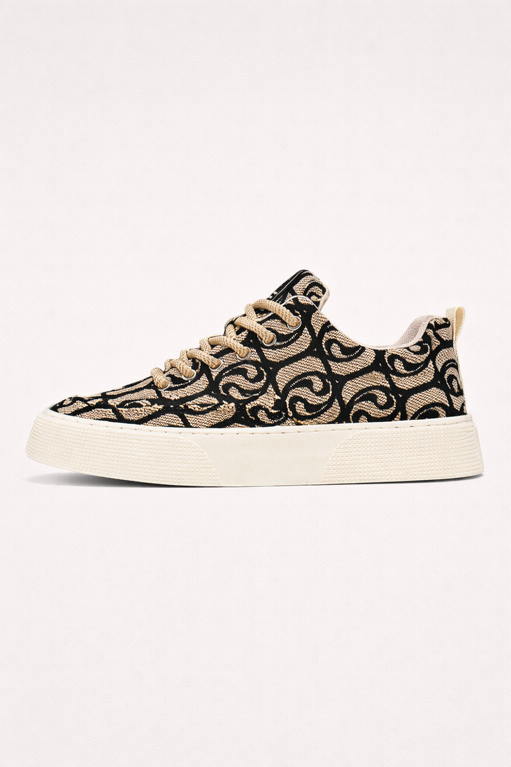 Baskets pour hommes au design jacquard urbain - Mauro