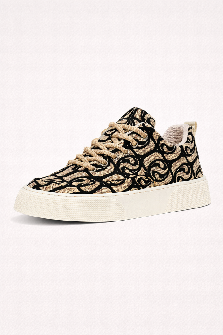 Baskets pour hommes au design jacquard urbain - Mauro