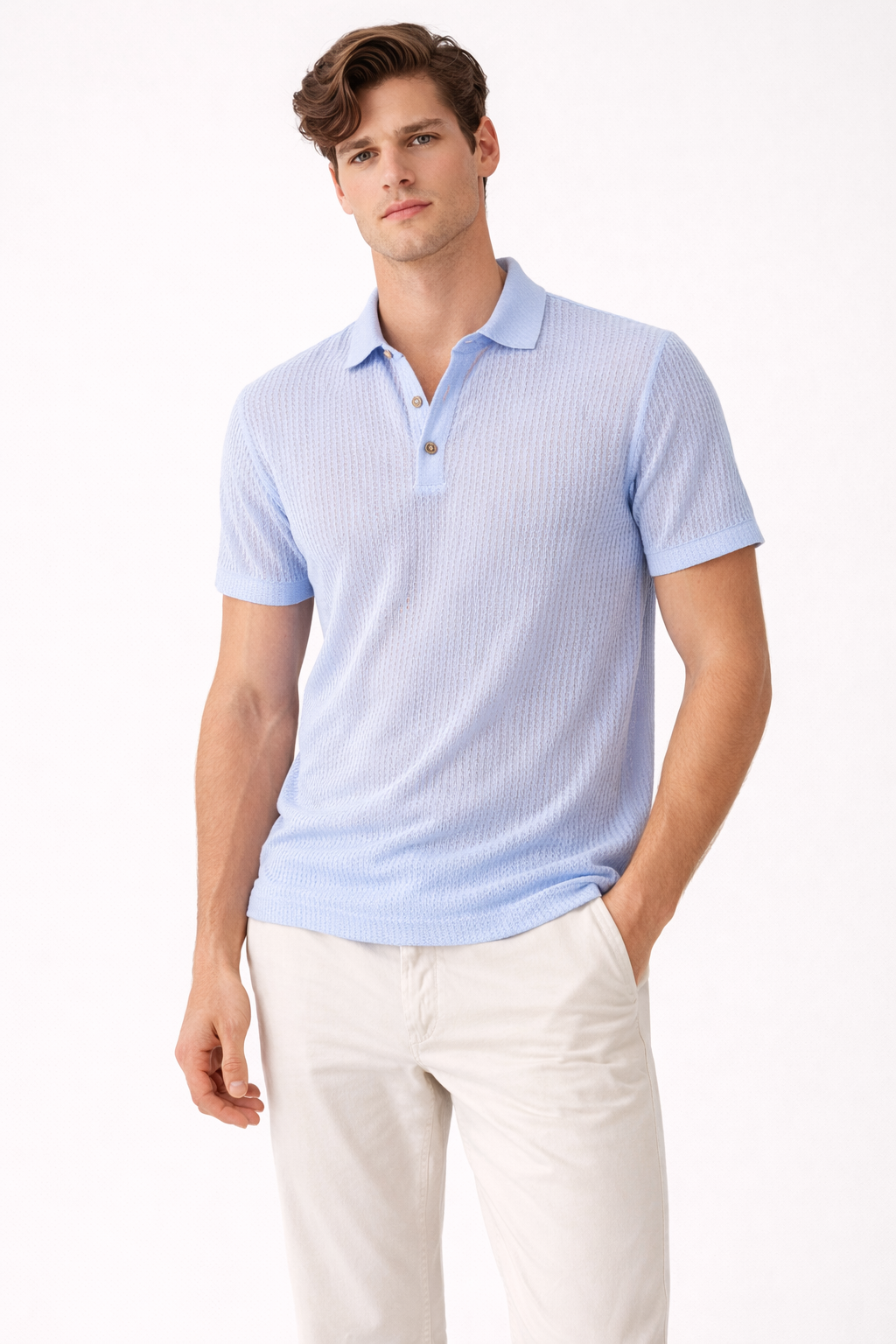 Polo habillé basique pour homme - Kael