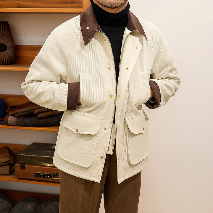 Veste luxueuse en velours côtelé pour hommes - Robinson