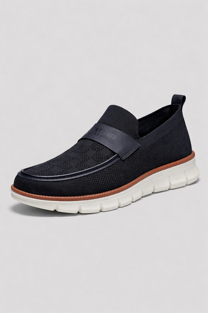Mocassins tissés sans lacets pour hommes avec semelle segmentée - Bruno