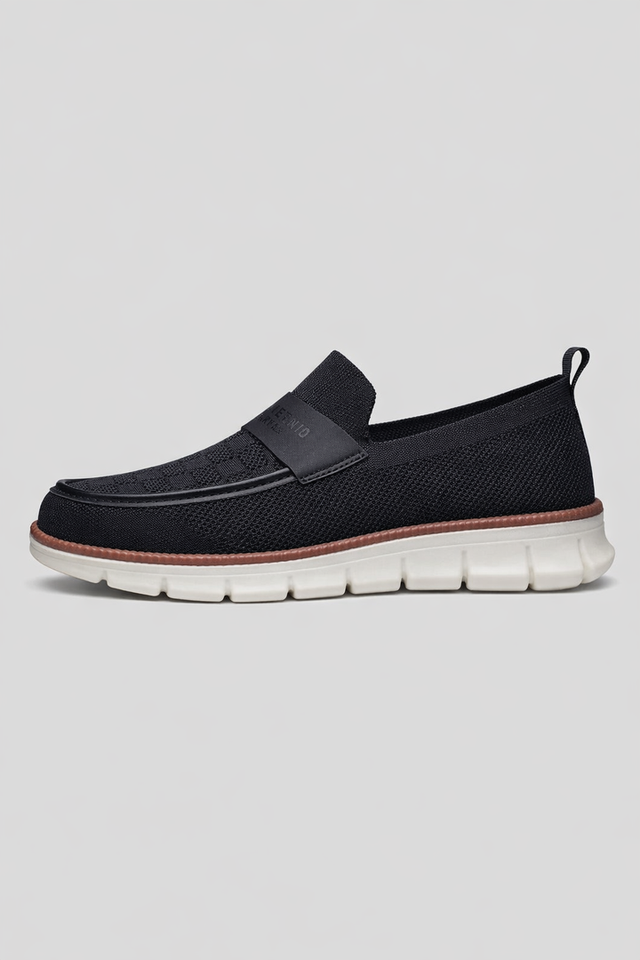 Mocassins tissés sans lacets pour hommes avec semelle segmentée - Bruno