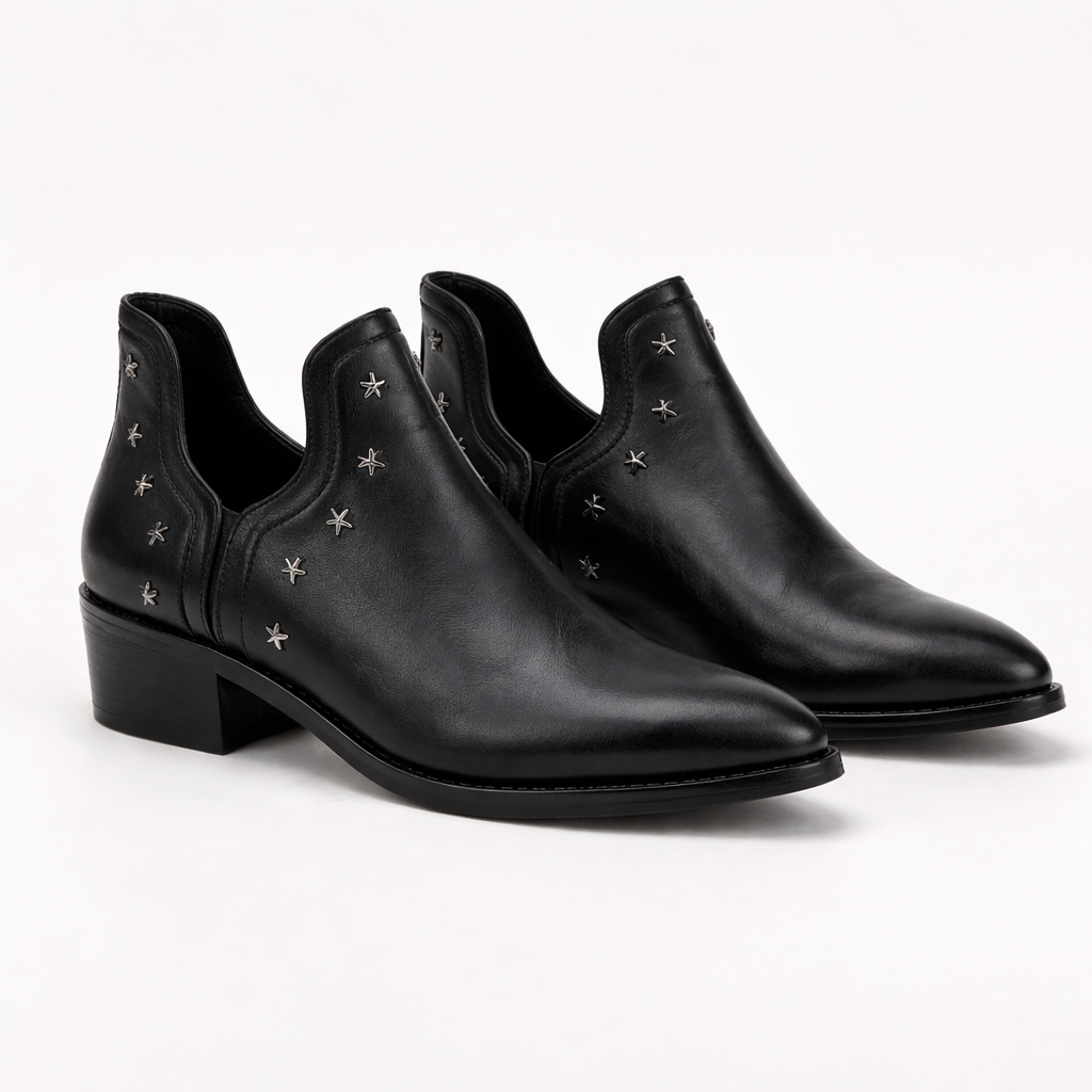Bottines à talon moyen de style Chelsea pour femmes - Greta