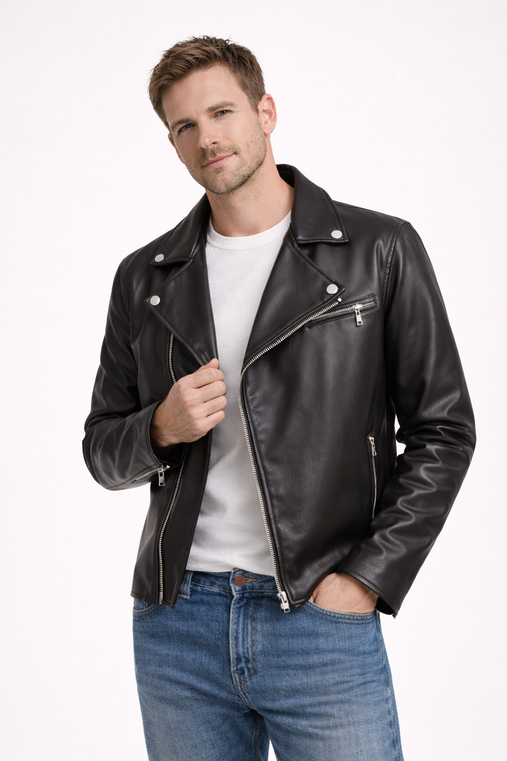 Veste de motard urbaine pour homme - Kordem