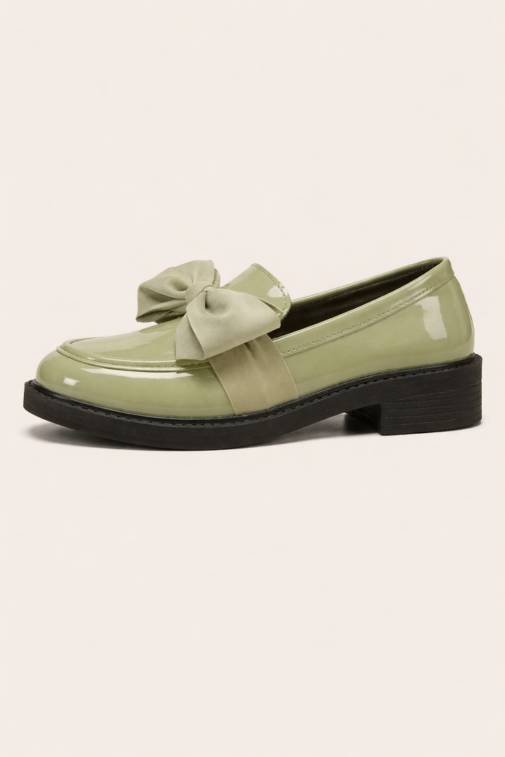 Mocassins décontractés avec nœud sur le devant pour femmes - Camila