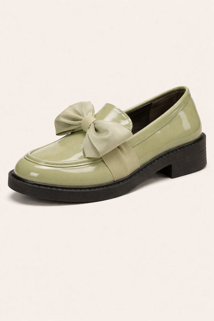 Mocassins décontractés avec nœud sur le devant pour femmes - Camila