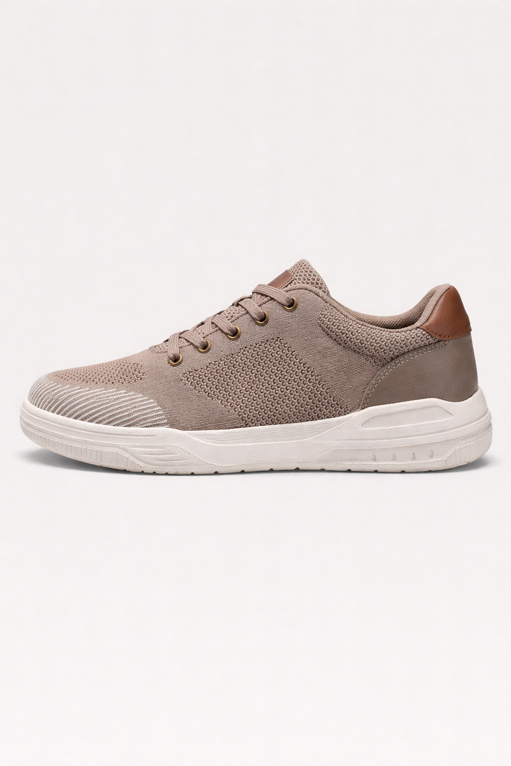 Baskets à lacets pour hommes en tissu à semelle épaisse - Harrington