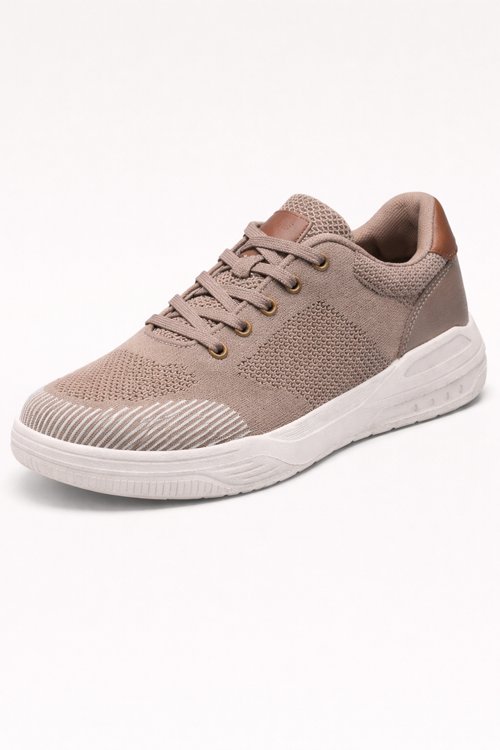 Baskets à lacets pour hommes en tissu à semelle épaisse - Harrington