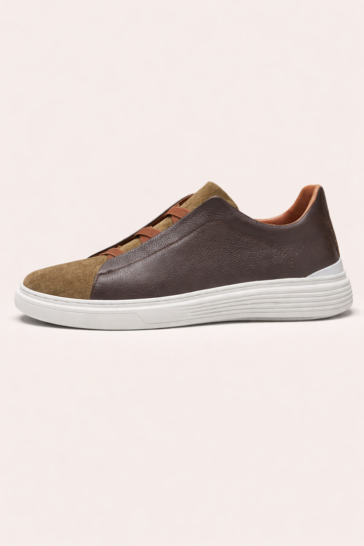 Baskets décontractées à lacets élastiques pour hommes - Matteo