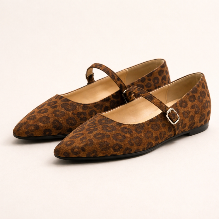 Ballerines pour femmes avec bride et boucle - Tatsuki