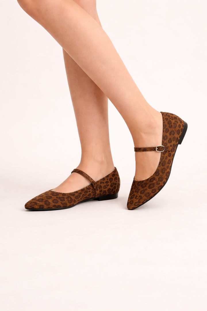 Ballerines pour femmes avec bride et boucle - Tatsuki