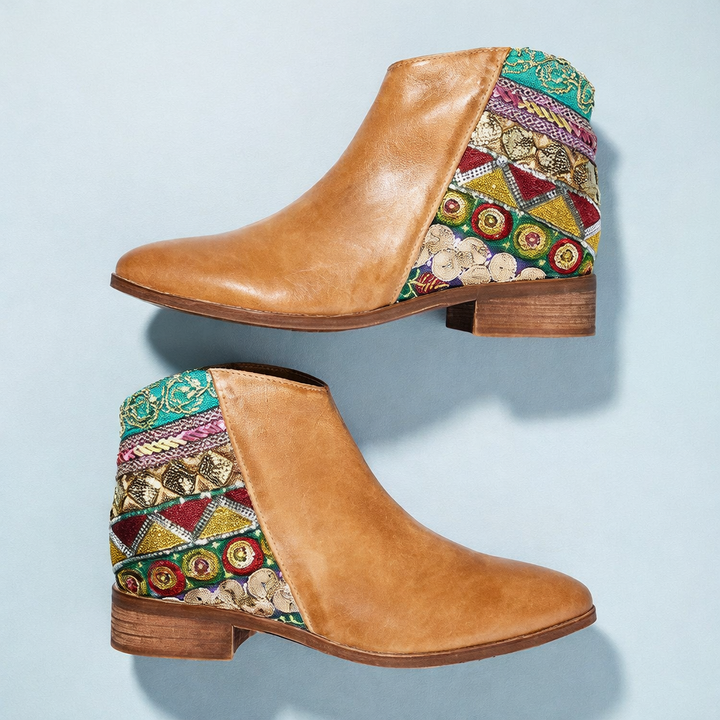 Low boots en daim mat pour femmes - Kaira