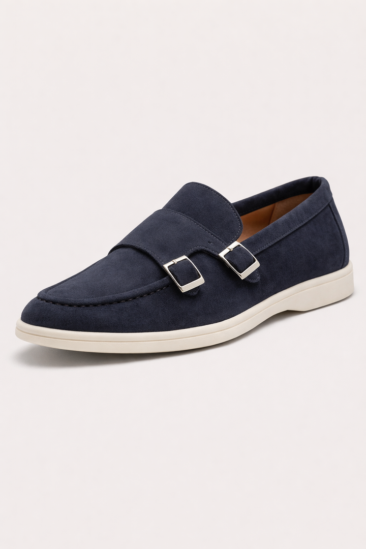 Mocassins élégants à double boucle latérale pour hommes - Gael