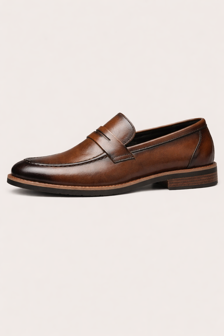 Mocassins élégants pour hommes avec semelles robustes - Thiberius