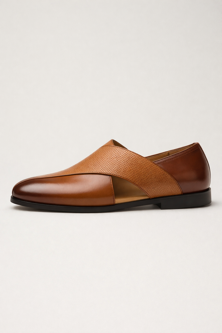 Chaussures habillées pour hommes, élégantes et croisées - Arvindo
