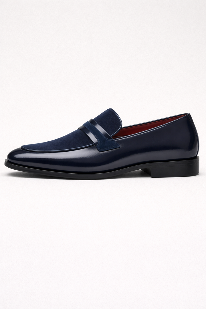 Mocassins habillés pour hommes, finition élégante sans lacets - Tavren