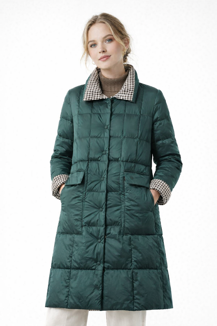 Veste matelassée mi-longue pour femme - Winnie