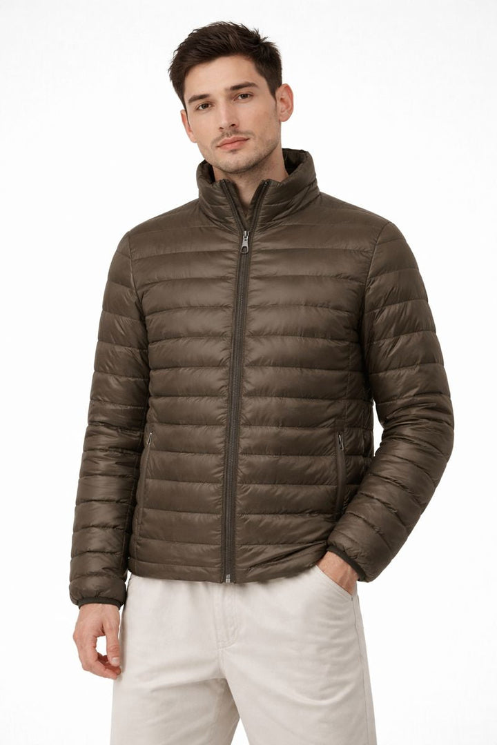 Veste légère et matelassée à col montant pour hommes - Tyler