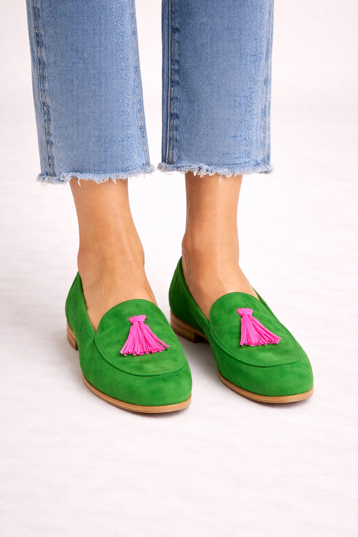 Mocassins féminins à glands élégants - Eugénie