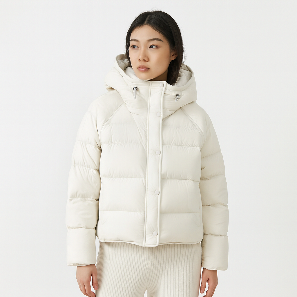 Veste matelassée enveloppante pour femme - Yerinna