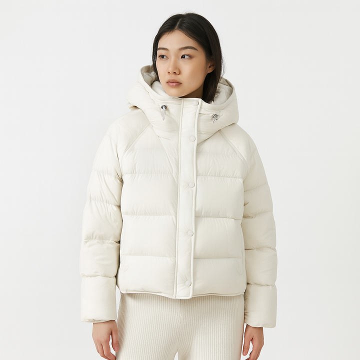 Veste matelassée enveloppante pour femme - Yerinna