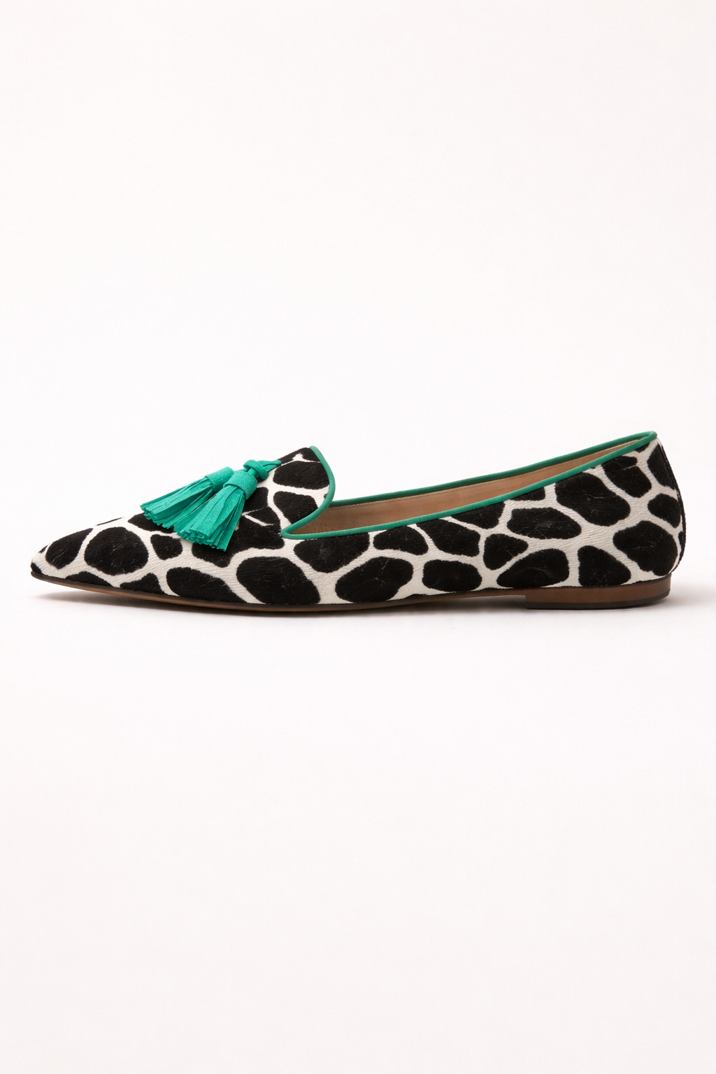 Mocassins à bout fin pour femmes, imprimé animalier - Zireth